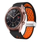 For Samsung Galaxy Watch 3 41mm / Black Orange