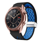 For Samsung Galaxy Watch 3 41mm / Black Sky Blue