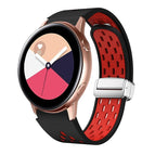 For Samsung Galaxy Watch Active / Black Red