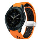 For Samsung Galaxy Watch 42mm / Orange Black