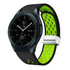For Samsung Galaxy Watch 42mm / Black Silver Green