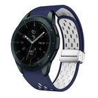 For Samsung Galaxy Watch 42mm / Midnight Blue White