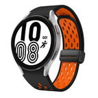 For Samsung Galaxy Watch 4 40 / 44mm / Black Orange