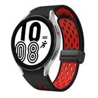 For Samsung Galaxy Watch 4 40 / 44mm / Black Red