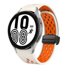 For Samsung Galaxy Watch 4 40 / 44mm / Starlight Orange