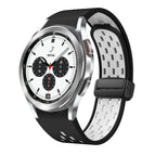 For Samsung Galaxy Watch 4 Classic 42 / 46mm / Black White