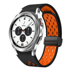 For Samsung Galaxy Watch 4 Classic 42 / 46mm / Black Orange