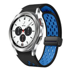 For Samsung Galaxy Watch 4 Classic 42 / 46mm / Black Sky Blue