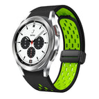 For Samsung Galaxy Watch 4 Classic 42 / 46mm / Black Silver Green