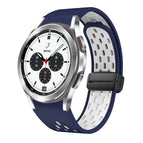 For Samsung Galaxy Watch 4 Classic 42 / 46mm / Midnight Blue White