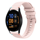 Wavy Dotted Stitched 20mm Silicone Watch Band, For Samsung Galaxy Watch FE 40mm, For Samsung Galaxy Watch 7 40 / 44mm, For Samsung Galaxy Watch 6  Cassic 43 / 47mm, For Samsung Galaxy Watch 6 40 / 44mm