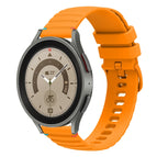 For Samsung Galaxy Watch 5 Pro 45mm / Amber Yellow