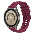 For Samsung Galaxy Watch 5 Pro 45mm / Wine Red