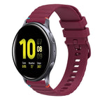 For Samsung Galaxy Watch Active 2 / Wine Red