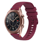 For Samsung Galaxy Watch3 41mm / Wine Red