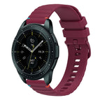 For Samsung Galaxy Watch 42mm / Wine Red
