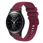 For Samsung Gear S2 Classic / Wine Red