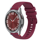 For Samsung Galaxy Watch 6  Cassic 43 / 47mm / Wine Red