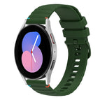For Samsung Galaxy Watch 5 40 / 44mm / Army Green