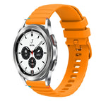 For Samsung Galaxy Watch 4 Classic 42 / 46mm / Amber Yellow