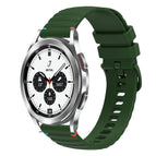 For Samsung Galaxy Watch 4 Classic 42 / 46mm / Army Green