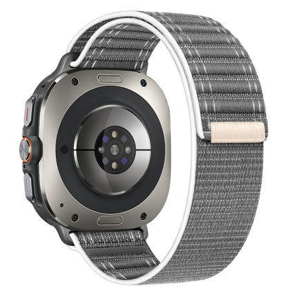 For Samsung Galaxy Watch Ultra 47mm / Ultra 2025 Sea Wave Texture Nylon Hook and Loop Fastener Watch Band - DealBuddy