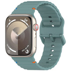 For Apple Watch Series 3 38mm / Pine Green