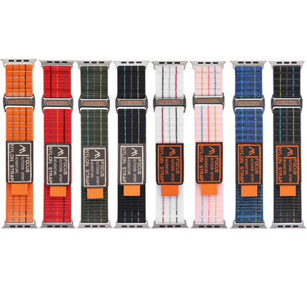 Two Sections Nylon Hook and Loop Fastener Watch Band