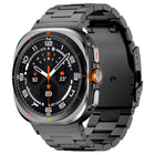 For Samsung Galaxy Watch Ultra 47mm Three Beads Titanium Alloy Metal Watch Band