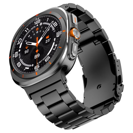 For Samsung Galaxy Watch Ultra 47mm Three Beads Titanium Alloy Metal Watch Band - DealBuddy