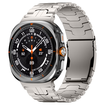 For Samsung Galaxy Watch Ultra 47mm Titanium Alloy Metal Watch Band - DealBuddy