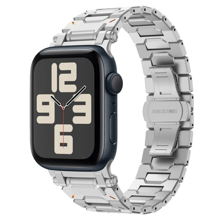Pathfinder Stainless Steel Metal Watch Band, For Apple Watch Series 10 46mm, For Apple Watch SE 2023 44mm, For Apple Watch Ultra 2 49mm, For Apple Watch Series 9 45mm, For Apple Watch Ultra 49mm, For Apple Watch Series 8 45mm, For Apple Watch SE 2022 4... - DealBuddy