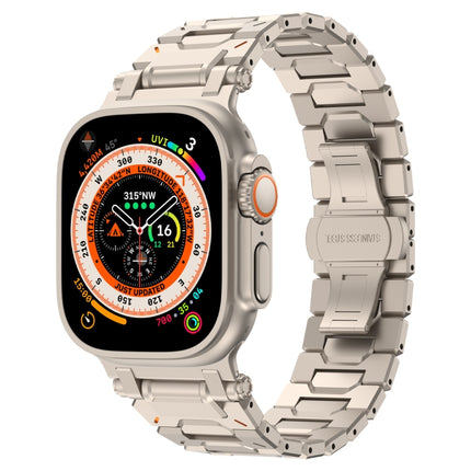 Pathfinder Stainless Steel Metal Watch Band, For Apple Watch Series 10 46mm, For Apple Watch SE 2023 44mm, For Apple Watch Ultra 2 49mm, For Apple Watch Series 9 45mm, For Apple Watch Ultra 49mm, For Apple Watch Series 8 45mm, For Apple Watch SE 2022 4... - DealBuddy