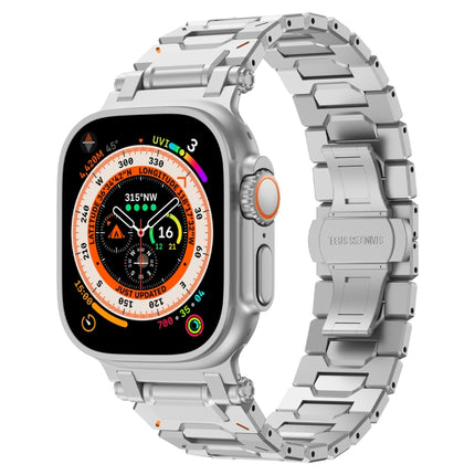 Pathfinder Stainless Steel Metal Watch Band, For Apple Watch Series 10 46mm, For Apple Watch SE 2023 44mm, For Apple Watch Ultra 2 49mm, For Apple Watch Series 9 45mm, For Apple Watch Ultra 49mm, For Apple Watch Series 8 45mm, For Apple Watch SE 2022 4... - DealBuddy