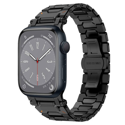 Pathfinder Stainless Steel Metal Watch Band, For Apple Watch Series 10 46mm, For Apple Watch SE 2023 44mm, For Apple Watch Ultra 2 49mm, For Apple Watch Series 9 45mm, For Apple Watch Ultra 49mm, For Apple Watch Series 8 45mm, For Apple Watch SE 2022 4... - DealBuddy