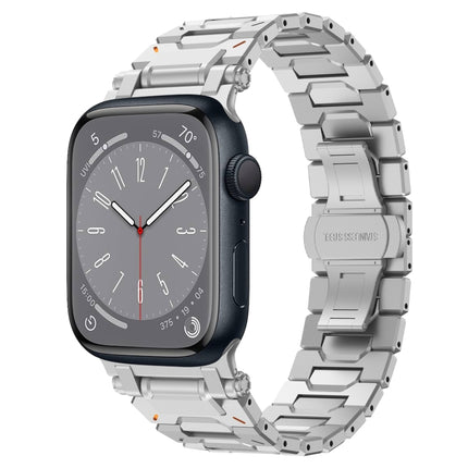 Pathfinder Stainless Steel Metal Watch Band, For Apple Watch Series 10 46mm, For Apple Watch SE 2023 44mm, For Apple Watch Ultra 2 49mm, For Apple Watch Series 9 45mm, For Apple Watch Ultra 49mm, For Apple Watch Series 8 45mm, For Apple Watch SE 2022 4... - DealBuddy