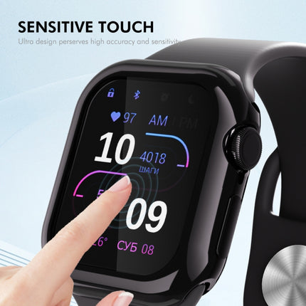 ENKAY Hat-Prince Electroplated Soft TPU Case with Screen Film, For Apple Watch Series 11 / 10 46mm, For Apple Watch Series 11 / 10 42mm - DealBuddy
