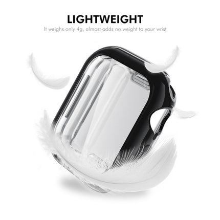 ENKAY Hat-Prince Electroplated Soft TPU Case with Screen Film, For Apple Watch Series 11 / 10 46mm, For Apple Watch Series 11 / 10 42mm - DealBuddy