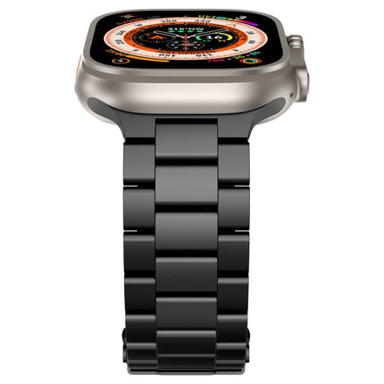 Three Beads Titanium Alloy Metal Watch Band, For Apple Watch Series 7 41mm, For Apple Watch Series 7 45mm, For Apple Watch Series 6 40mm, For Apple Watch Series 6 44mm, For Apple Watch Series 5 44mm, For Apple Watch Series 5 40mm                       ... - DealBuddy
