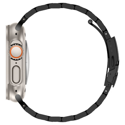 Three Beads Titanium Alloy Metal Watch Band, For Apple Watch Series 7 41mm, For Apple Watch Series 7 45mm, For Apple Watch Series 6 40mm, For Apple Watch Series 6 44mm, For Apple Watch Series 5 44mm, For Apple Watch Series 5 40mm                       ... - DealBuddy