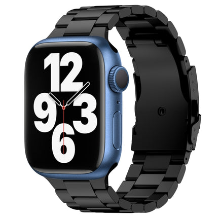 Three Beads Titanium Alloy Metal Watch Band, For Apple Watch Series 7 41mm, For Apple Watch Series 7 45mm, For Apple Watch Series 6 40mm, For Apple Watch Series 6 44mm, For Apple Watch Series 5 44mm, For Apple Watch Series 5 40mm                       ... - DealBuddy