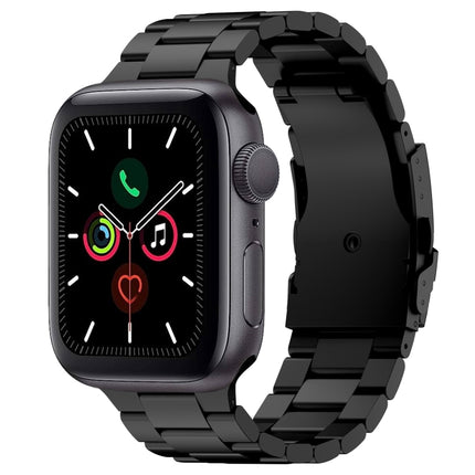 Three Beads Titanium Alloy Metal Watch Band, For Apple Watch Series 7 41mm, For Apple Watch Series 7 45mm, For Apple Watch Series 6 40mm, For Apple Watch Series 6 44mm, For Apple Watch Series 5 44mm, For Apple Watch Series 5 40mm                       ... - DealBuddy