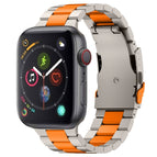 For Apple Watch Series 4 40mm / Titanium Orange