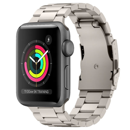 Three Beads Titanium Alloy Metal Watch Band