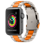For Apple Watch Series 3 42mm / Titanium Orange