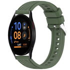 Stripe Texture Silicone 20mm Watch Band, For Samsung Galaxy Watch FE 40mm, For Samsung Galaxy Watch 7 44mm, For Samsung Galaxy Watch 7 40mm, For Samsung Galaxy Watch 6 Classic 47mm