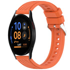 Stripe Texture Silicone 20mm Watch Band, For Samsung Galaxy Watch FE 40mm, For Samsung Galaxy Watch 7 44mm, For Samsung Galaxy Watch 7 40mm, For Samsung Galaxy Watch 6 Classic 47mm