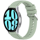 Stripe Texture Silicone 20mm Watch Band, For Samsung Galaxy Watch 6 44mm, For Samsung Galaxy Watch 6 40mm, For Samsung Galaxy Watch 6 Classic 43mm, For Samsung Galaxy Watch5 Pro Golf Edition