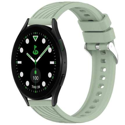 Stripe Texture Silicone 20mm Watch Band, For Samsung Galaxy Watch5 Golf Edition, For Samsung Galaxy Watch 5  44mm, For Samsung Galaxy Watch 5 Pro  45mm, For Samsung Galaxy Watch 5  40mm
