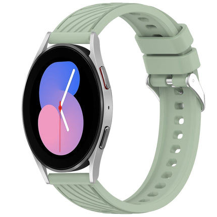 Stripe Texture Silicone 20mm Watch Band, For Samsung Galaxy Watch5 Golf Edition, For Samsung Galaxy Watch 5  44mm, For Samsung Galaxy Watch 5 Pro  45mm, For Samsung Galaxy Watch 5  40mm